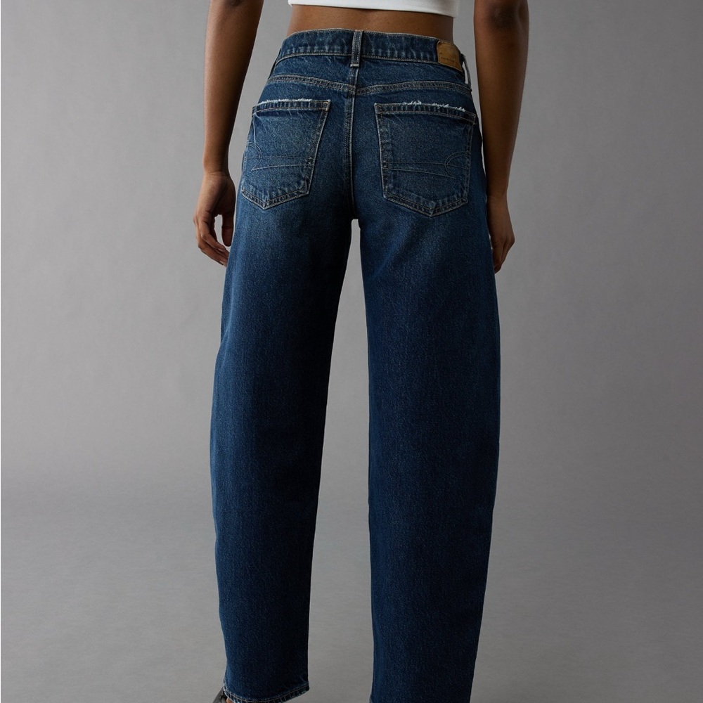 American Eagle Outfitters Barrel Stretch Jeans Short
